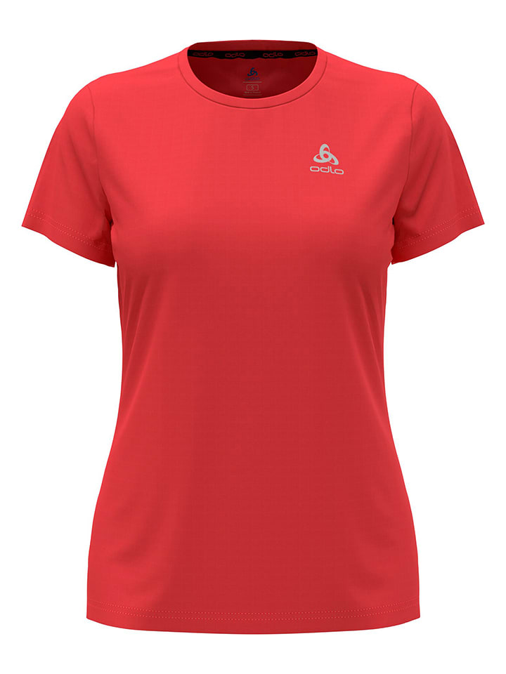 Odlo Koszulka "Infinity" w kolorze czerwonym do biegania rozmiar: L
