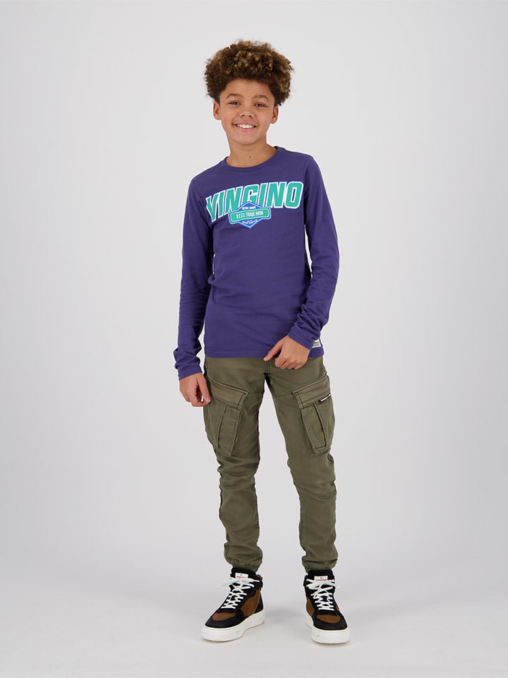 Vingino Koszulka "Jaxson" w kolorze fioletowym rozmiar: 128