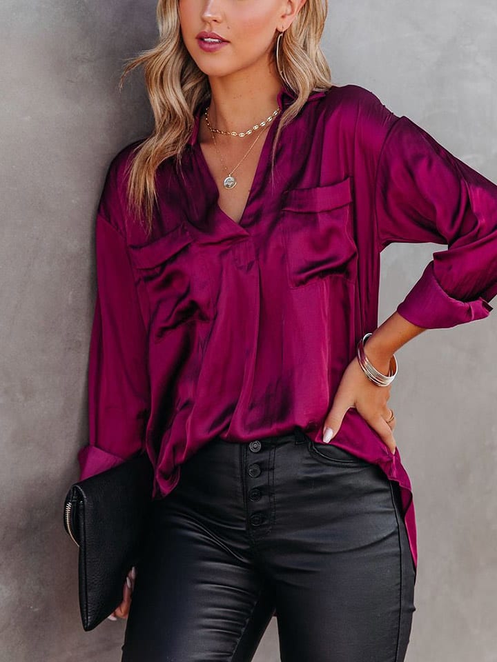 Milan Kiss Koszula w kolorze różowym rozmiar: S