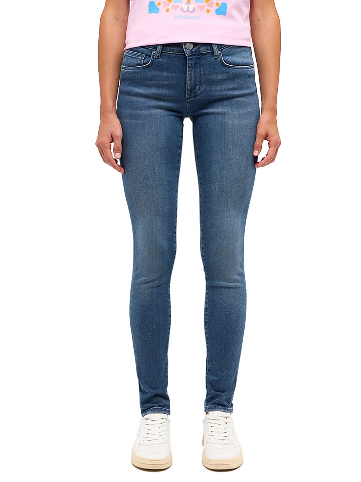 Mustang Dżinsy - Skinny fit - w kolorze niebieskim rozmiar: W31/L32