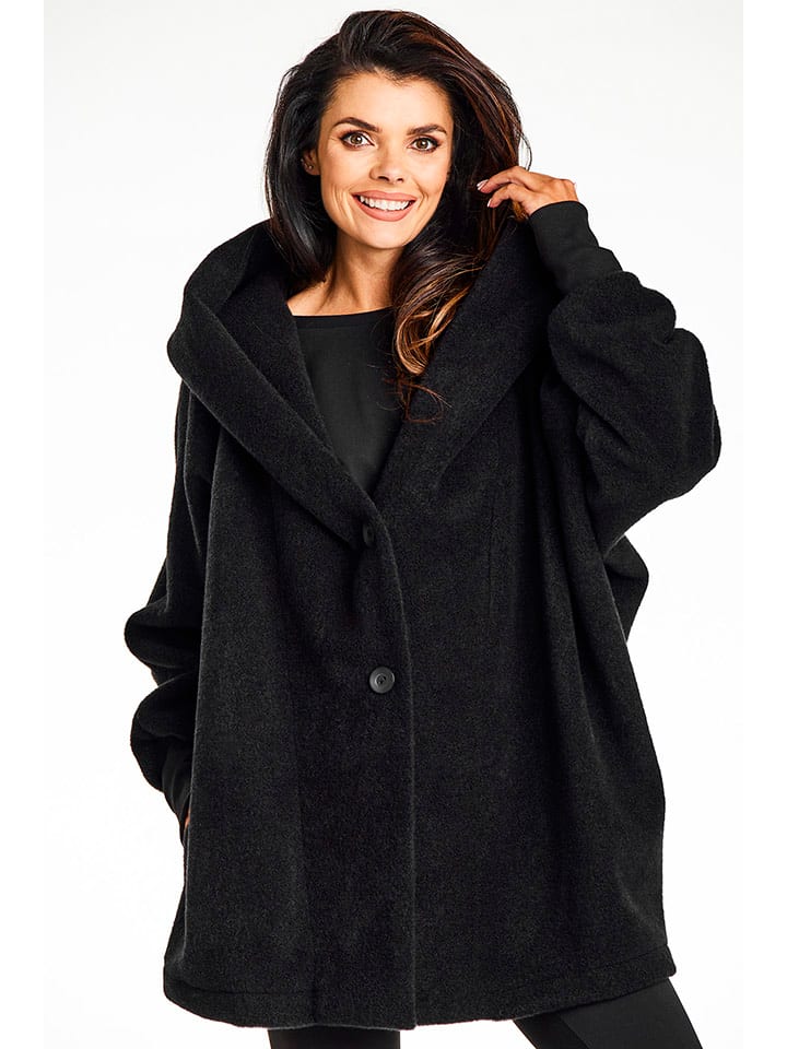 Awama Kurtka przejściowa w kolorze czarnym rozmiar: S/M