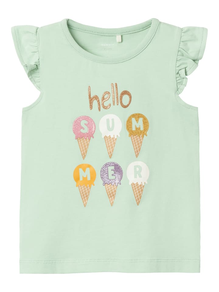 name it Top "Hopes" w kolorze jasnozielonym rozmiar: 122/128