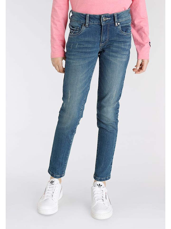 alife and kickin Dżinsy - Slim fit - w kolorze niebieskim rozmiar: 152