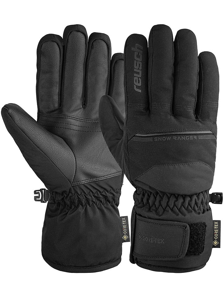 Reusch Rękawiczki narciarskie "Snow Ranger GORE-TEX" w kolorze czarnym rozmiar: 9,5