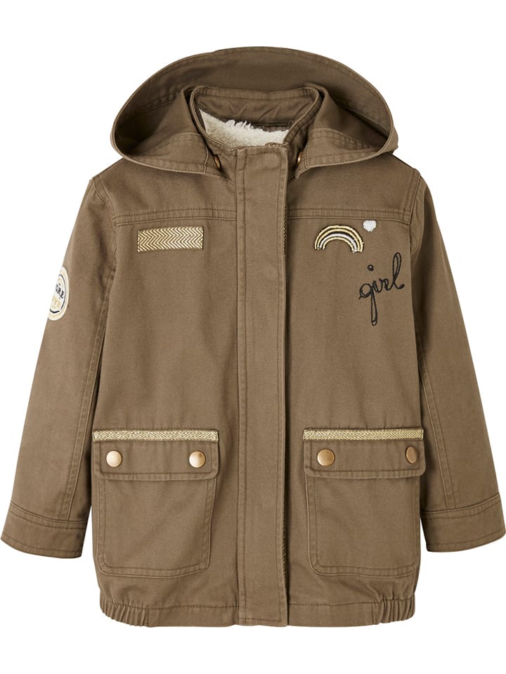 Kurtka przejściowa w kolorze khaki