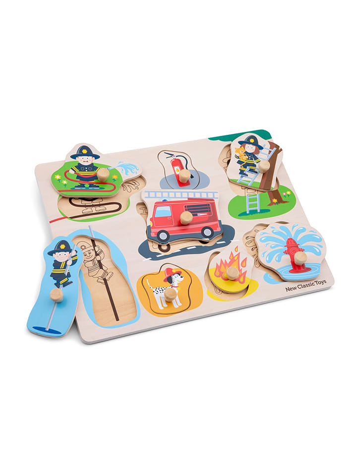 New Classic Toys 8-częściowe puzzle "Fire Brigade" - 2+ rozmiar: onesize