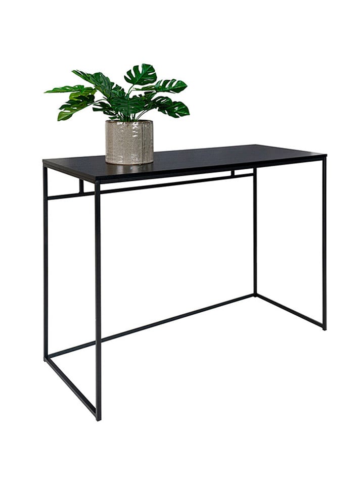 House Nordic Biurko w kolorze czarnym - 100 x 75 x 45 cm rozmiar: onesize