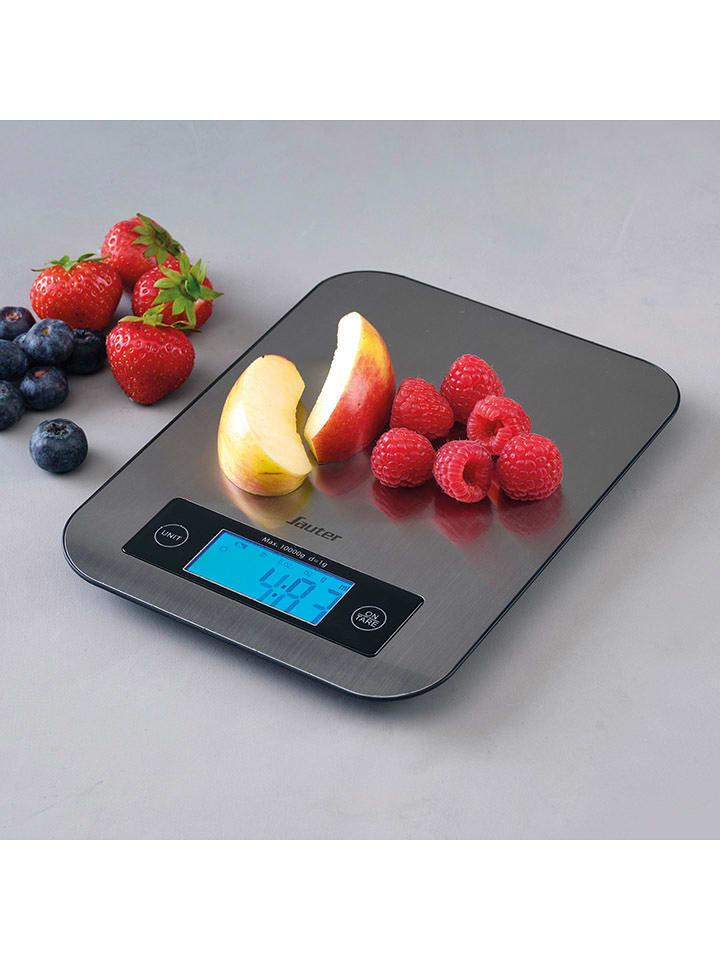 Sauter Waga kuchenna w kolorze szarym - 21,5 x 16,5 cm rozmiar: onesize