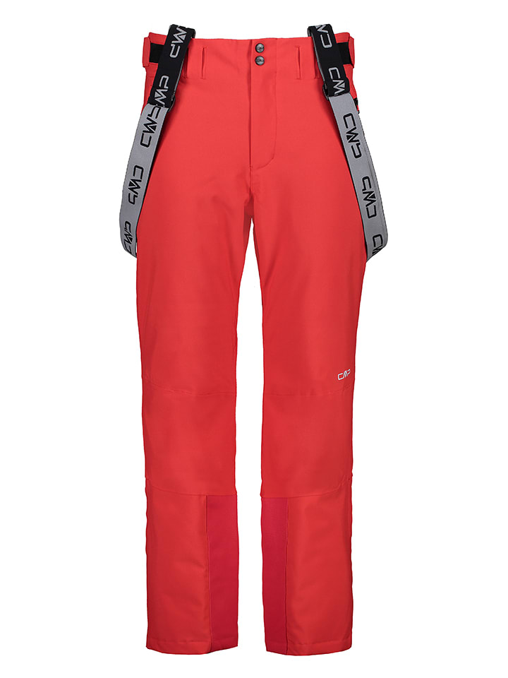 CMP Spodnie narciarskie w kolorze czerwonym rozmiar: 52
