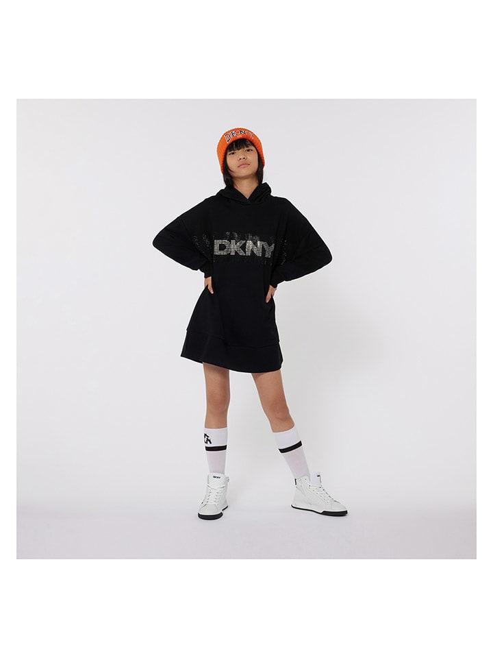DKNY Sukienka w kolorze czarnym rozmiar: 140