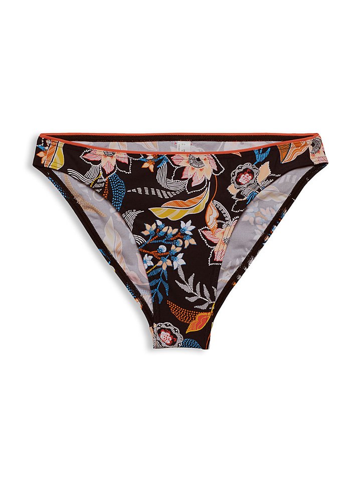 Figi bikini w kolorze granatowym ze wzorem