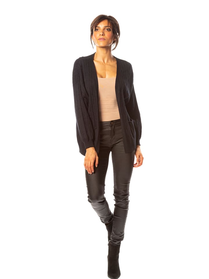 So Cachemire Kardigan "Sunny" w kolorze brązowym rozmiar: L