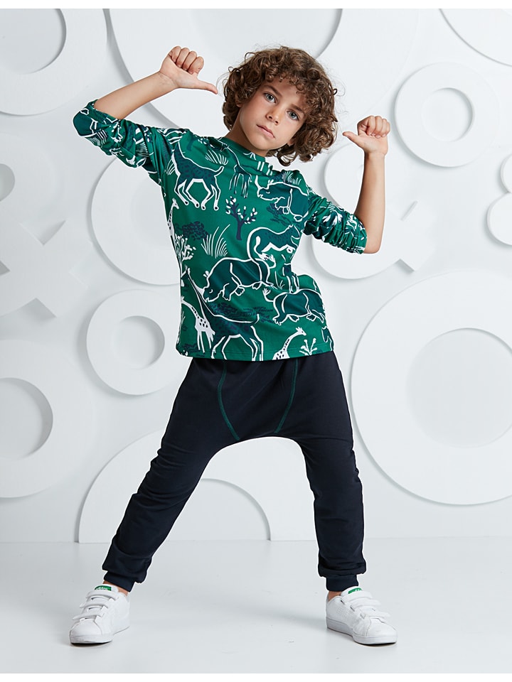 Denokids 2-częściowy zestaw "Forrest" w kolorze granatowo-ciemnozielonym rozmiar: 110