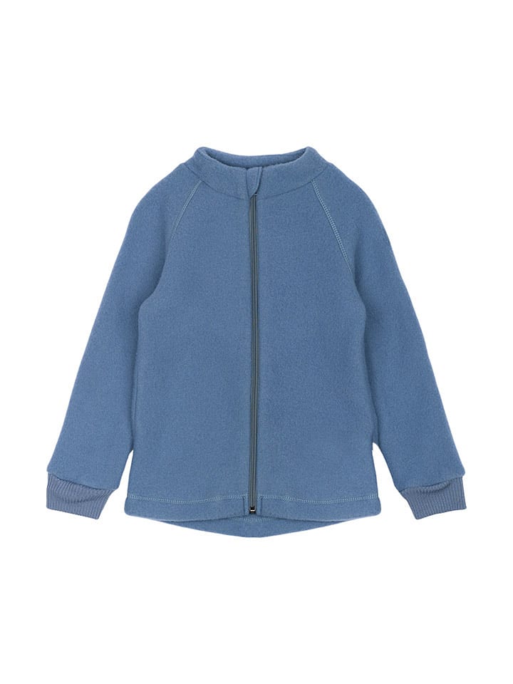 mikk-line Wełniana kurtka w kolorze niebieskim rozmiar: 80