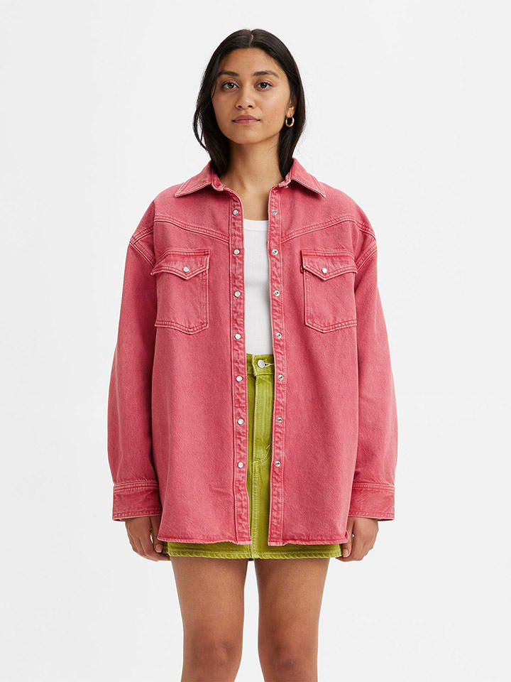 Levi´s Kurtka dżinsowa w kolorze jasnoróżowym rozmiar: XS