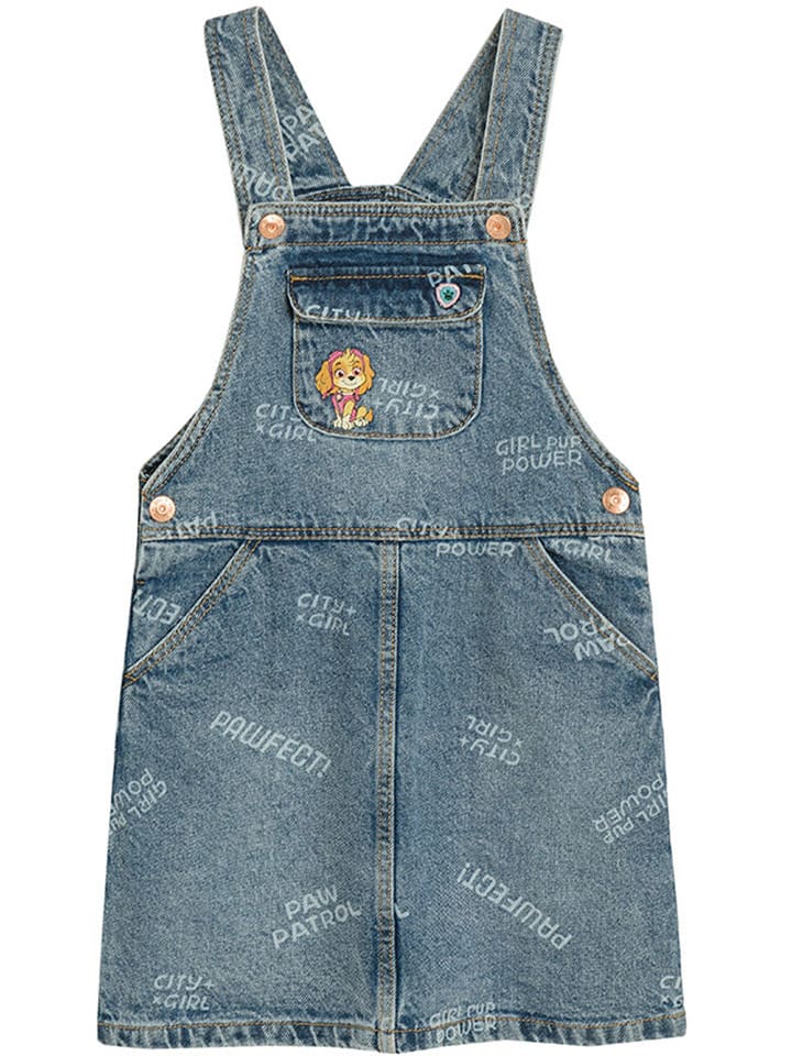 COOL CLUB Sukienka-ogrodniczka w kolorze niebieskim rozmiar: 122