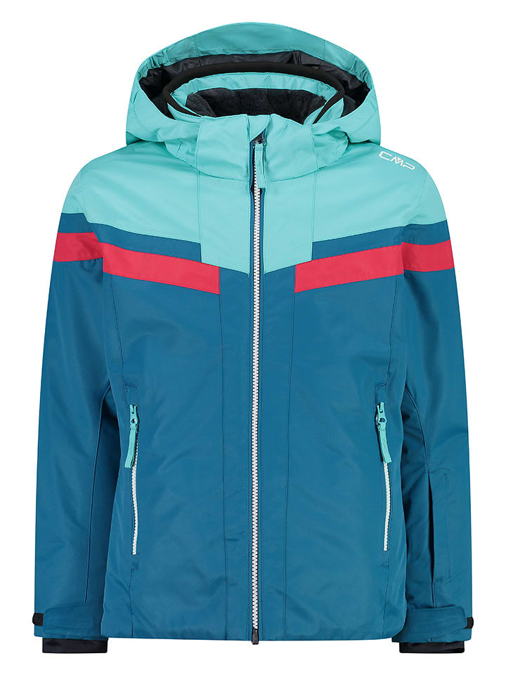 Kurtka narciarska w kolorze niebieskim