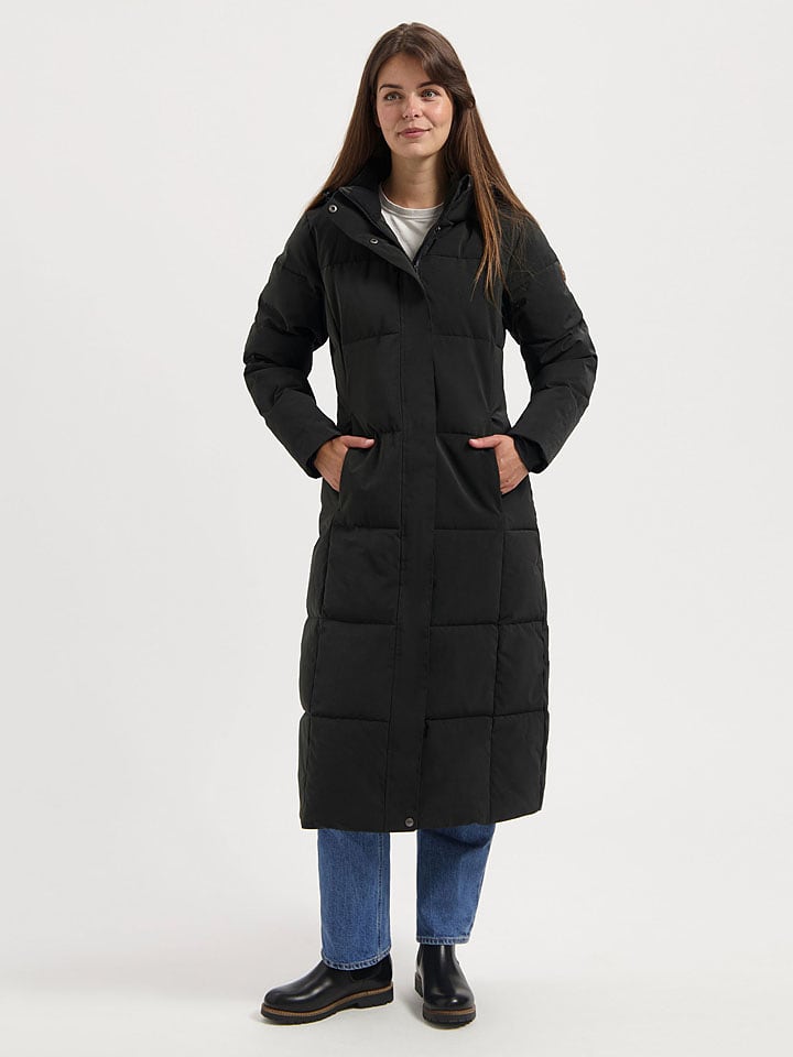 TRAVELIN' Płaszcz zimowy w kolorze czarnym rozmiar: XL