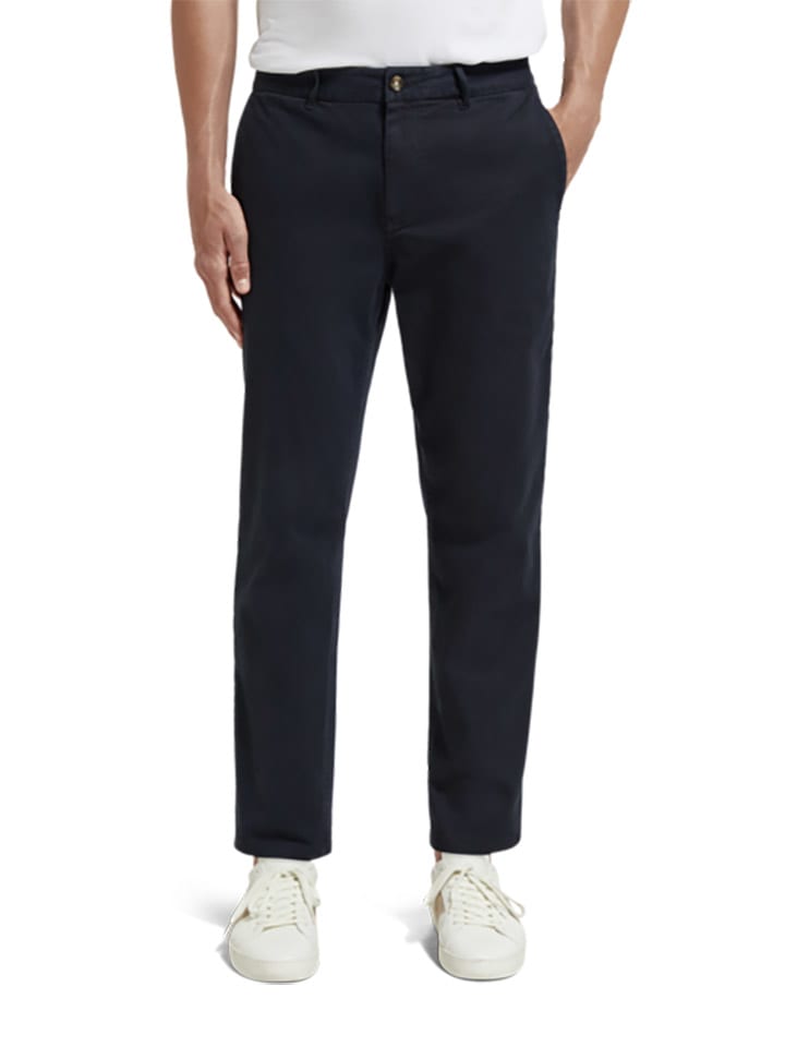 Scotch & Soda Spodnie chino w kolorze granatowym rozmiar: W29/L32