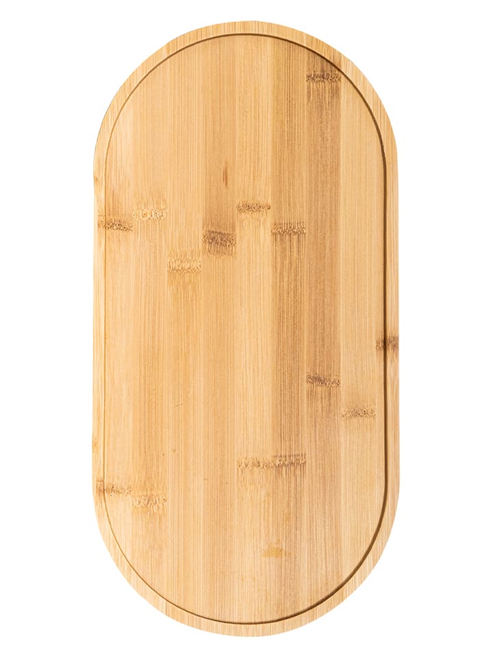 AVA & MAY Taca dekoracyjna w kolorze jasnobrązowym - 40 x 20 cm rozmiar: onesize