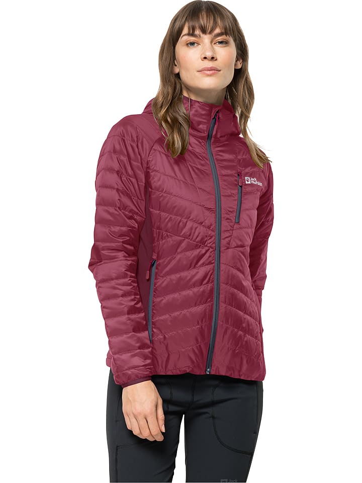 Jack Wolfskin Kurtka zimowa "Routeburn" w kolorze fioletowym rozmiar: L