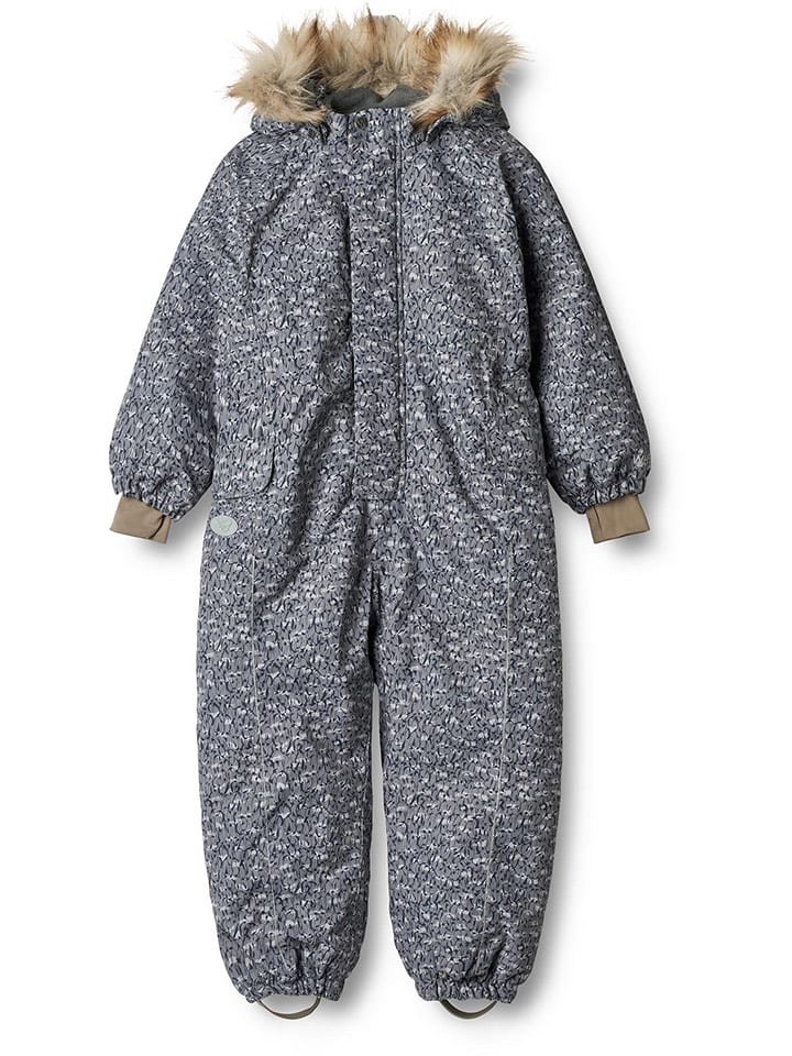 Wheat Kombinezon zimowy "Moe" w kolorze szarym rozmiar: 128