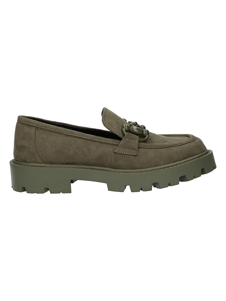 La Strada Mokasyny w kolorze khaki rozmiar: 36