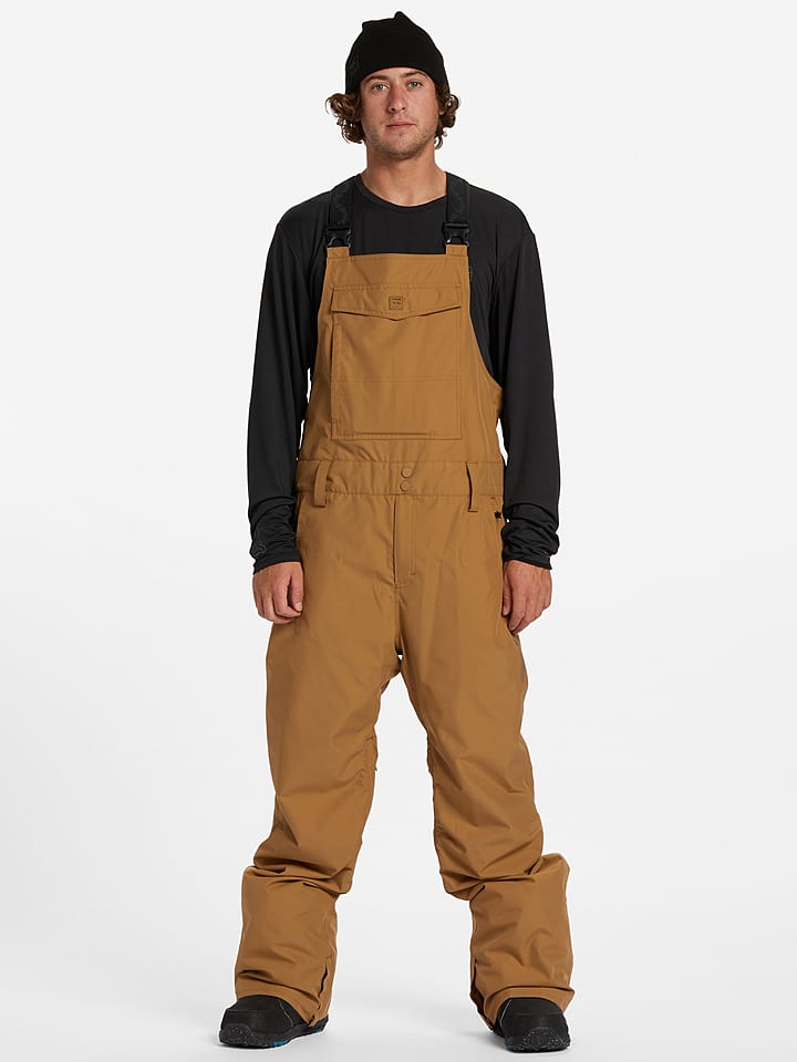 Billabong Spodnie narciarskie w kolorze jasnobrązowym rozmiar: XS