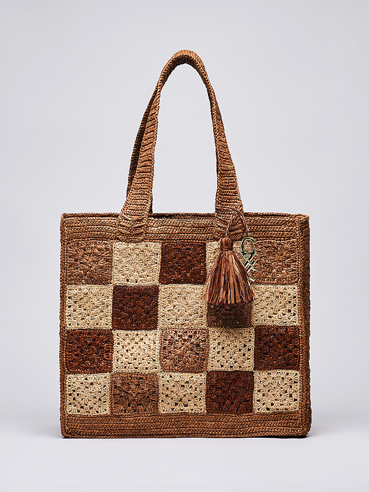 CXL by Christian Lacroix Torebka "Amandine" w kolorze beżowo-jasnobrązowym - 38 x 41 x 16 cm rozmiar: onesize