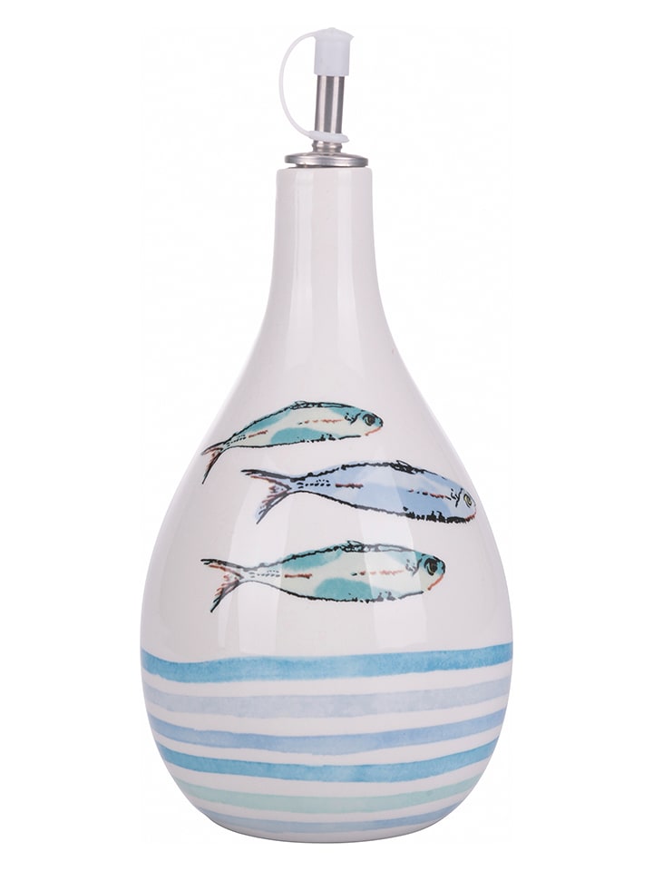 Villa d´Este Dozownik "Paranza" w kolorze niebiesko-białym do oleju - 870 ml rozmiar: onesize