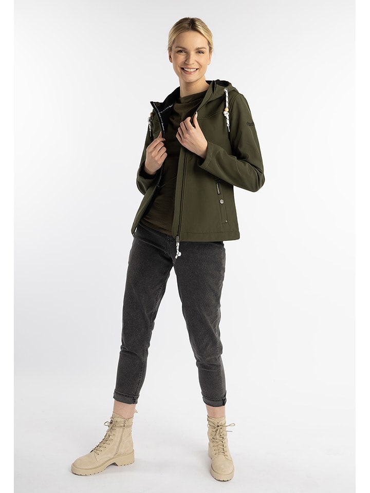 Schmuddelwedda Kurtka softshellowa w kolorze oliwkowym rozmiar: XL