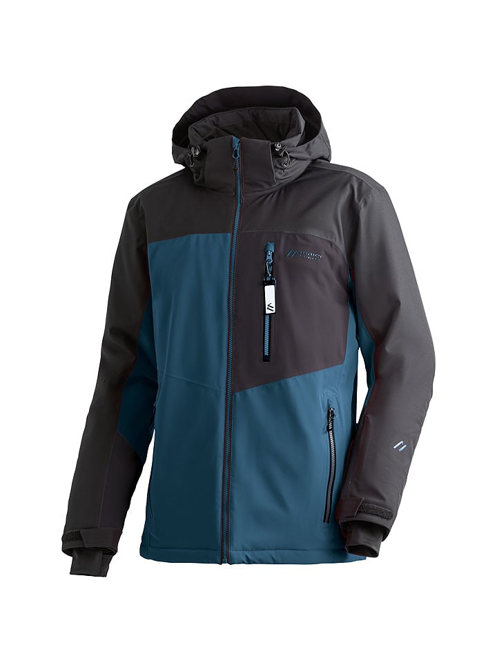Maier Sports Kurtka narciarska "Oravice" w kolorze morsko-czarnym rozmiar: 54