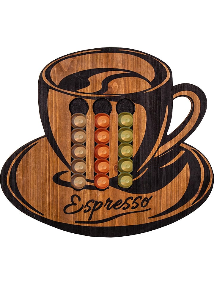 Anticline Pojemnik w kolorze brązowym na kapsle - 45 x 40 x 1,8 cm rozmiar: onesize