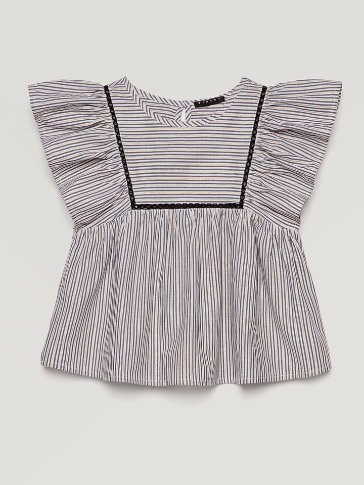 Sisley Bluzka w kolorze szarym rozmiar: 128