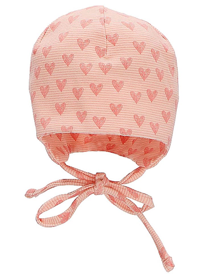 Sterntaler Czapka w kolorze jasnoróżowym rozmiar: 35 cm