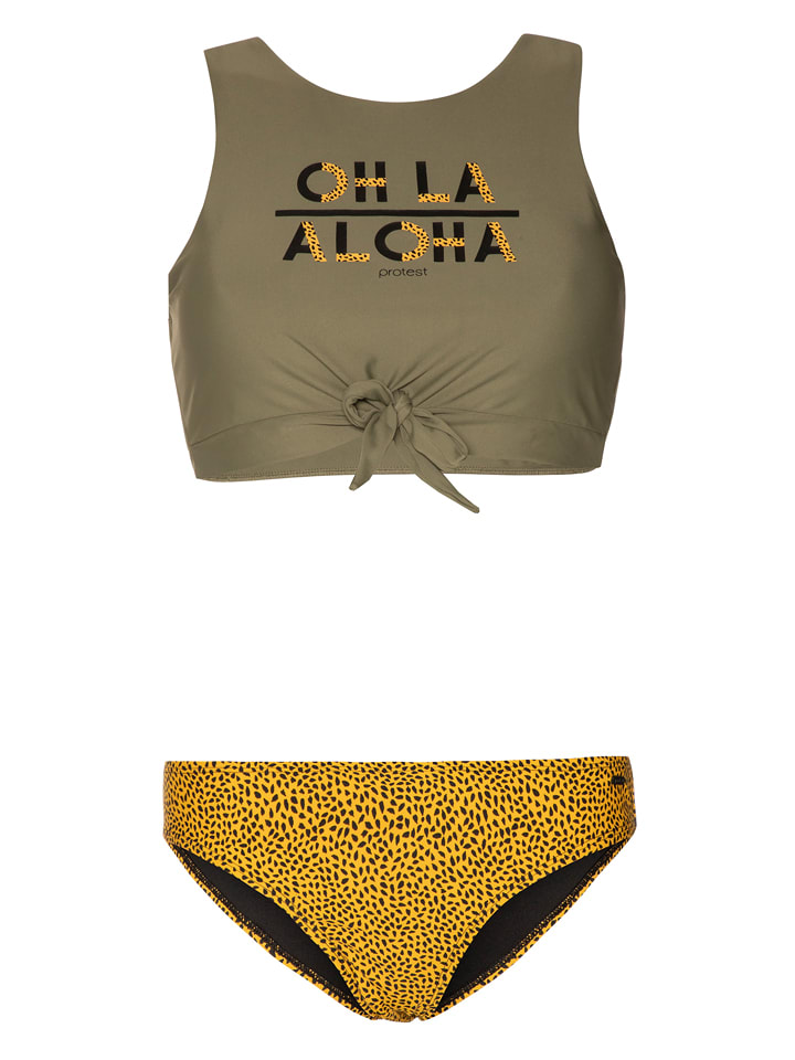 Bikini "Elsa" w kolorze khaki
