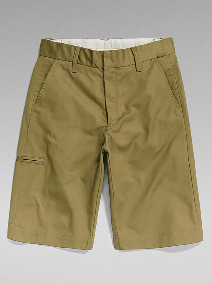 G-Star Bermudy w kolorze khaki rozmiar: W27