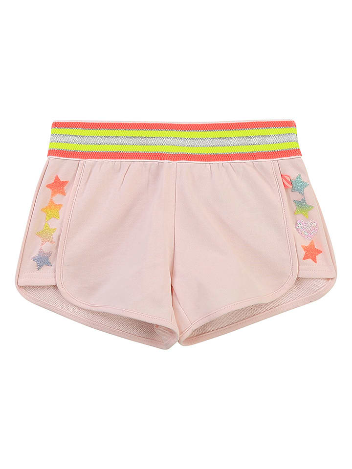 Szorty w kolorze jasnoróżowym