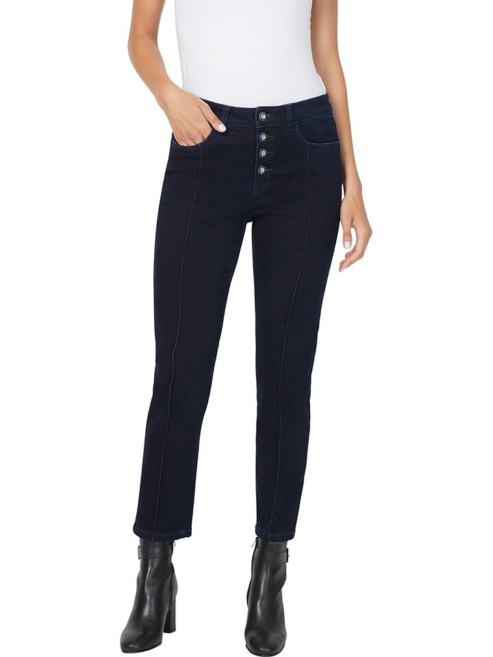 Heine Dżinsy - Slim fit - w kolorze granatowym rozmiar: 34