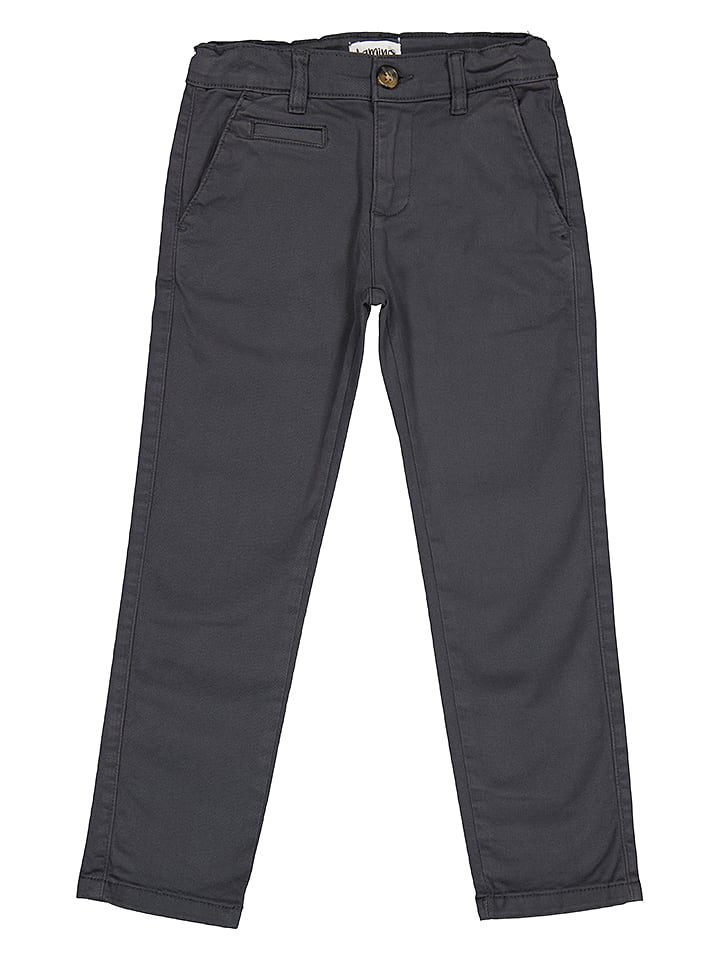lamino Spodnie chino w kolorze antracytowym rozmiar: 146