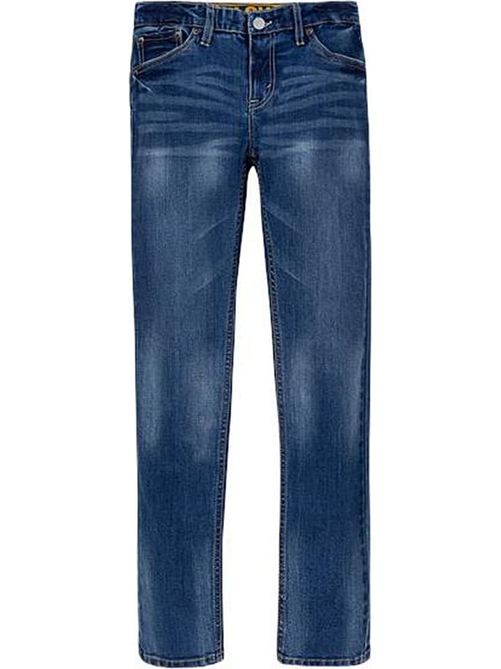 Levi's Kids Dżinsy - Skinny fit - w kolorze granatowym rozmiar: 152