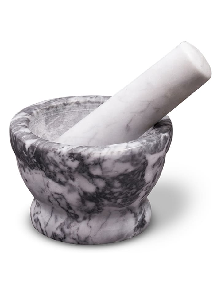 Berlinger Haus Moździerz w kolorze szaro-białym - 7 x Ø 10 cm rozmiar: onesize