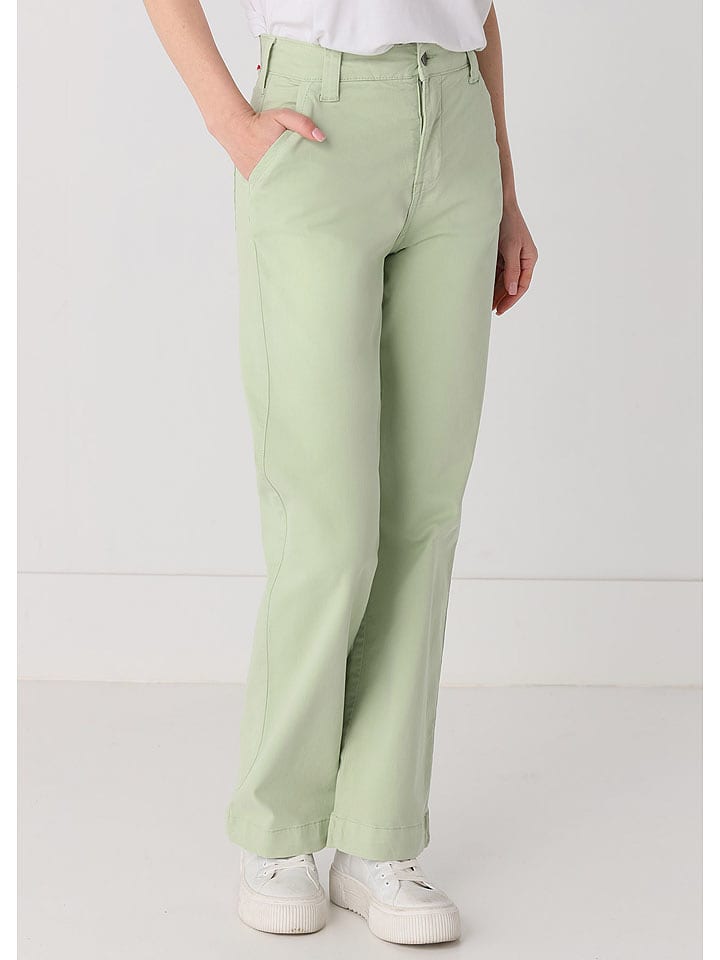 CIMARRON Spodnie w kolorze szarozielonym rozmiar: W33