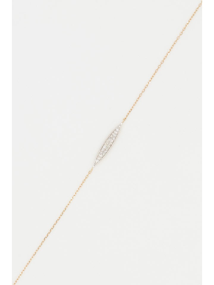 ATELIER DU DIAMANT Złota bransoletka "Arumia" z diamentami rozmiar: onesize