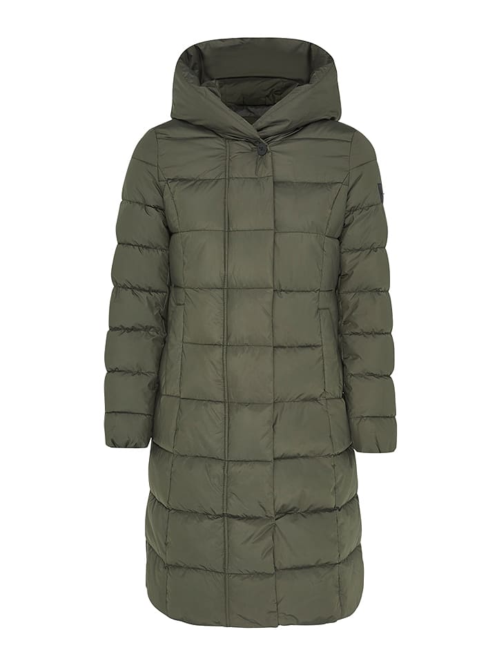 Płaszcz zimowy w kolorze khaki