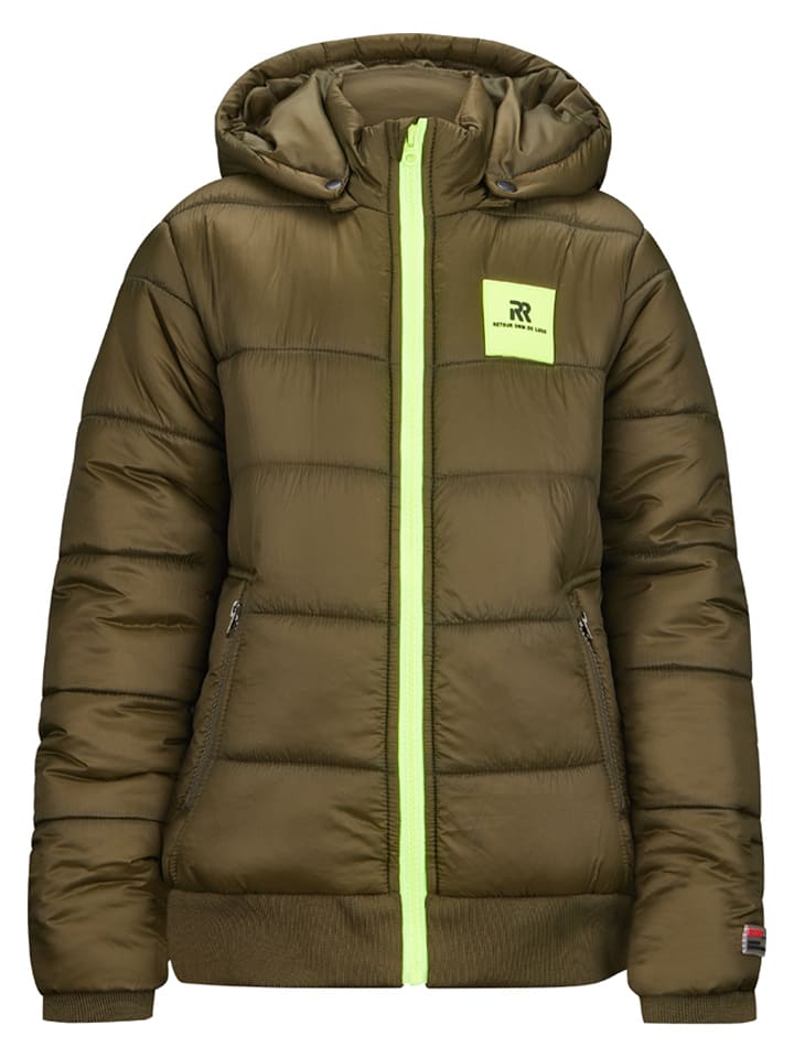 Retour Kurtka zimowa "Alrik" w kolorze khaki rozmiar: 134/140