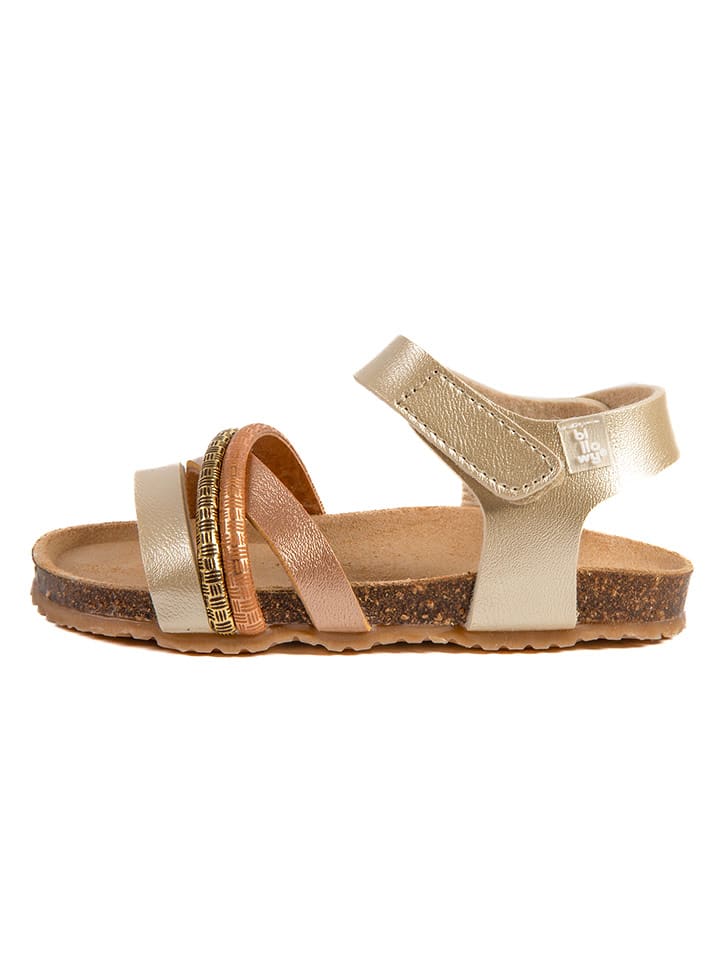 billowy Sandały "Rosso" w kolorze złotym rozmiar: 36