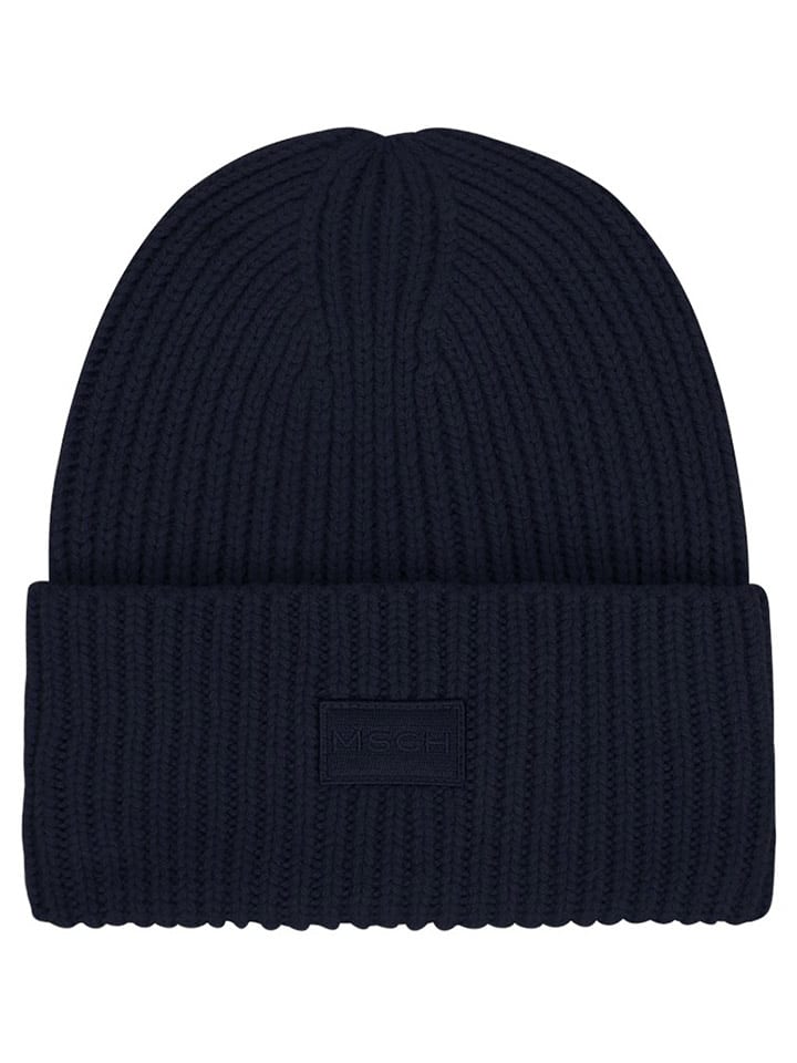 MOSS COPENHAGEN Czapka w kolorze granatowym rozmiar: onesize