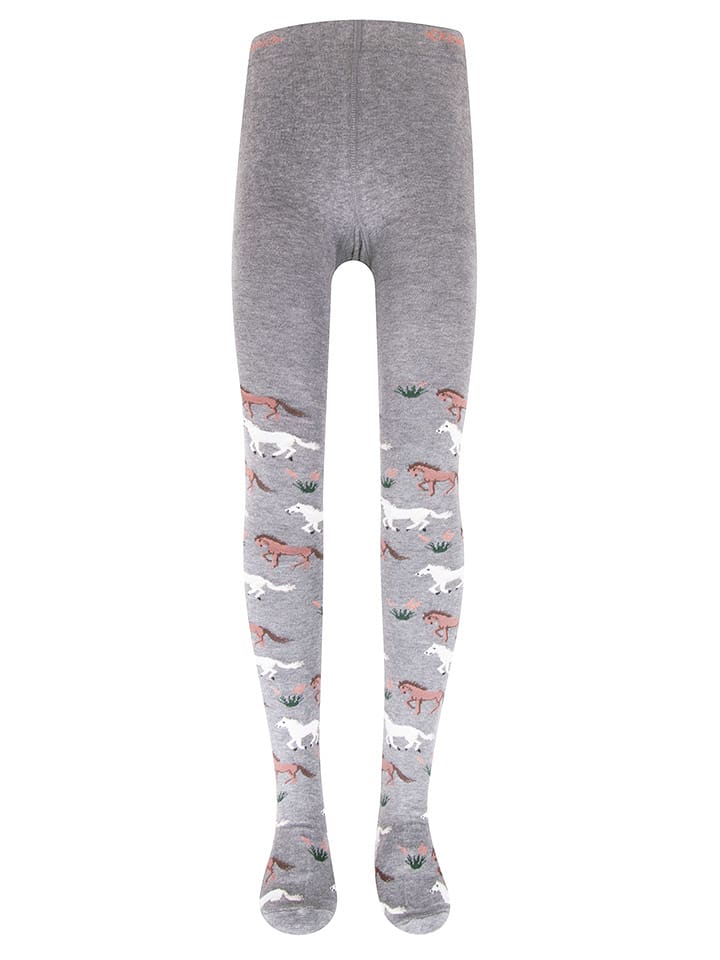 ewers Rajstopy "Horses" w kolorze szarym rozmiar: 122