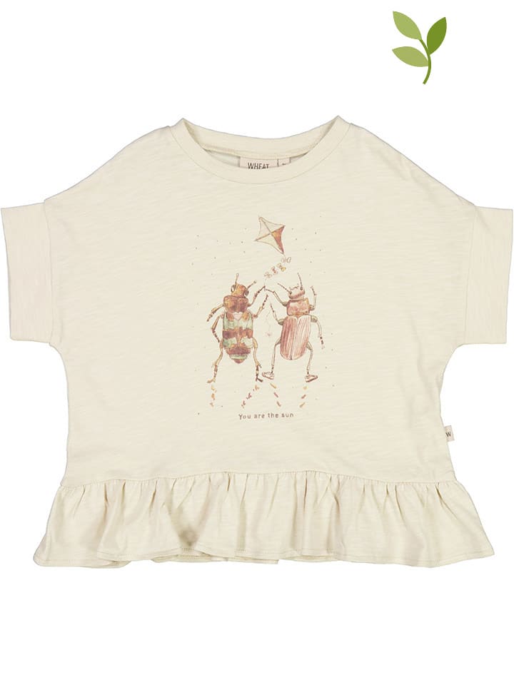 Wheat Koszulka "Friends" w kolorze kremowym rozmiar: 110